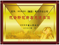 抗疫奖牌（集体）